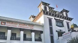 राष्ट्रियसभा निर्वाचनका लागि मतदान केन्द्रमा पुग्यो मतपत्र